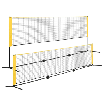 Badminton Pickleball Altura da rede portátil ajustável
